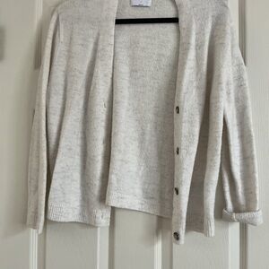 Old Navy White Cardigan Sweater
